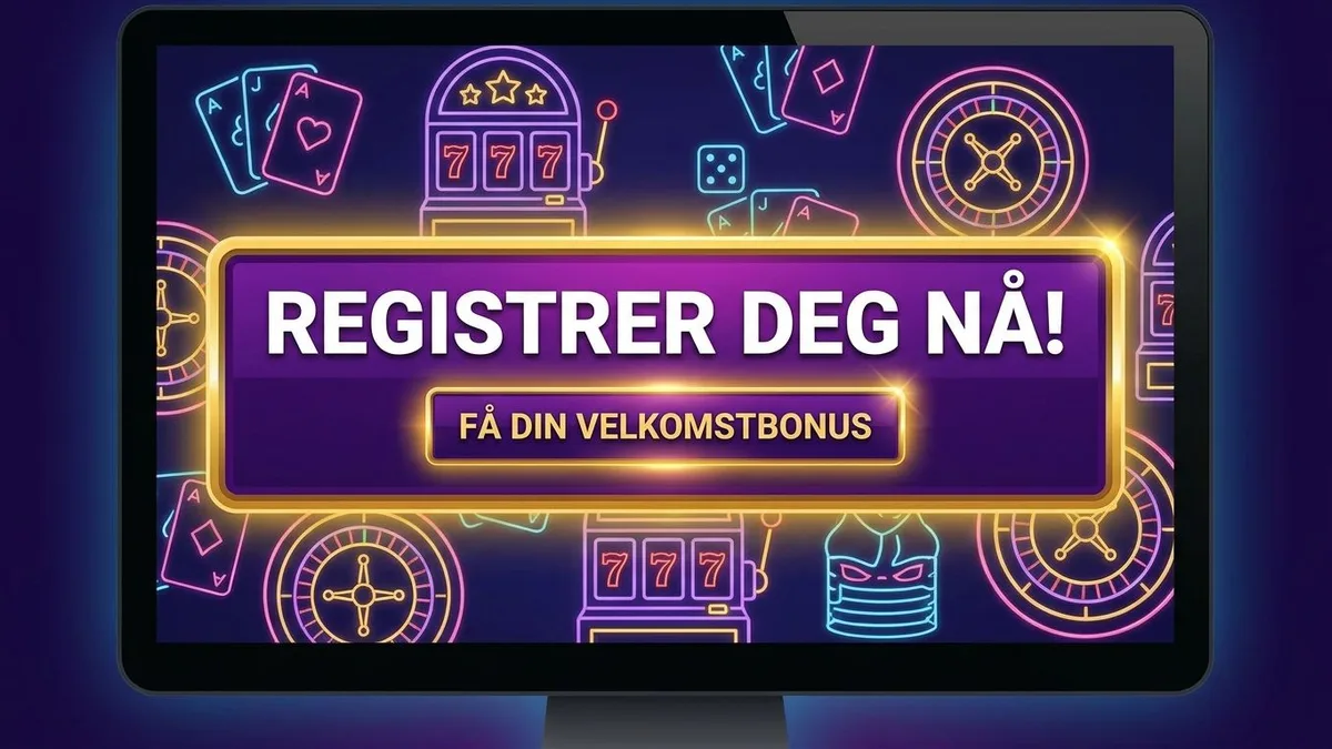 Registrer deg med bonus
